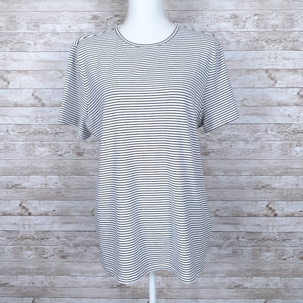 Ralph Lauren Womens Top 2X Striped Shirt 74A
